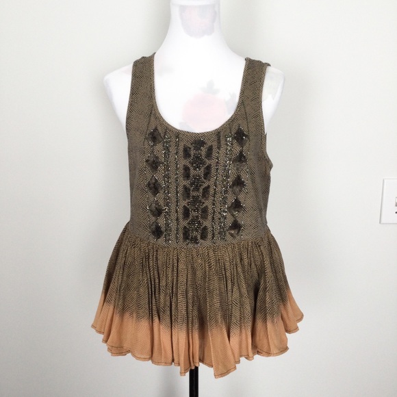 Anthropologie Akemi & Kin Anaphora Swing Top - Picture 3 of 12